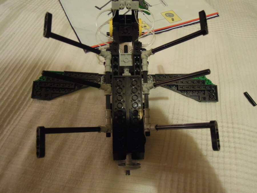 Technic 8456 fiber optic robot és szúnyog