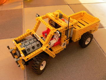 Technic 8850: egyéni kialakítású kisteherautó