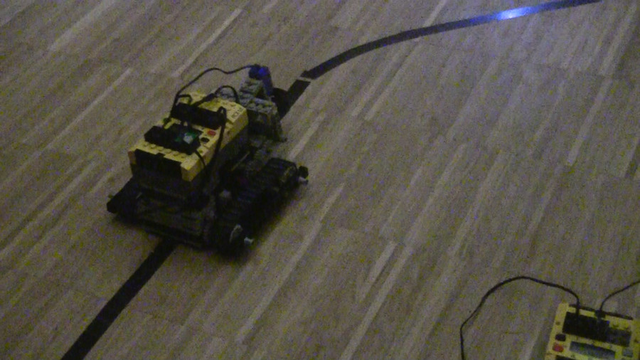 Vonalkövető robot pálya