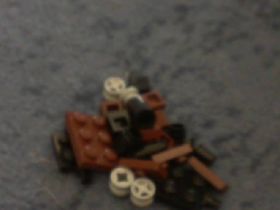 Két házi készítésű LEGO ágyú