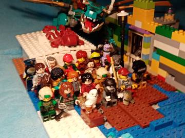 Az Álomőrök és a Sötétvadászok háborúja - Lego DREAMZzz
