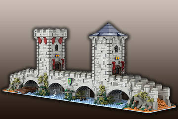 Erődített híd - LEGO idea