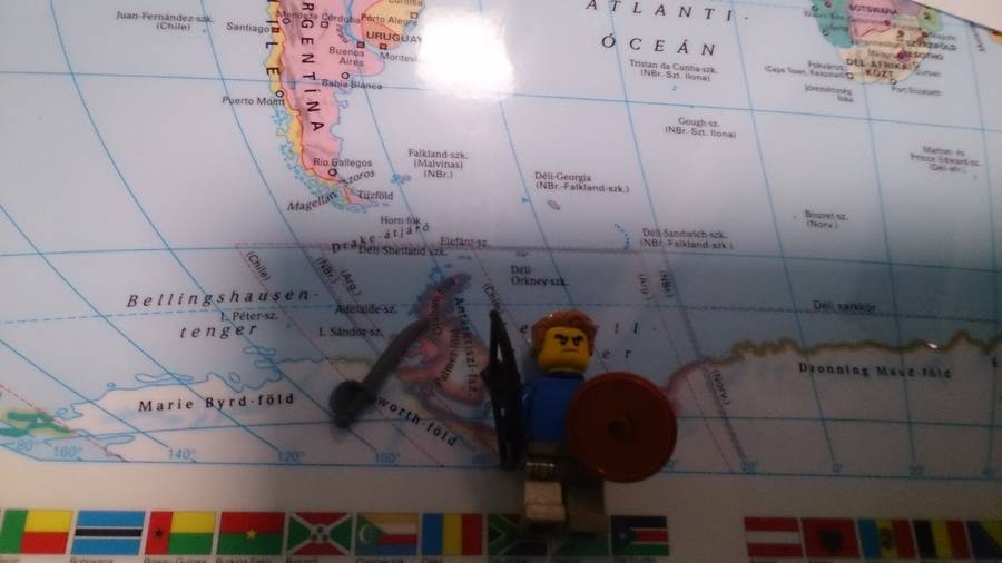 Lego figura épités