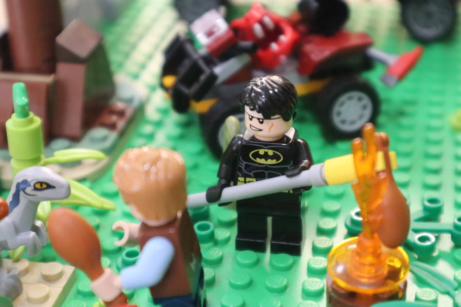Batman és Robin vendégségben Owen Grady-nél