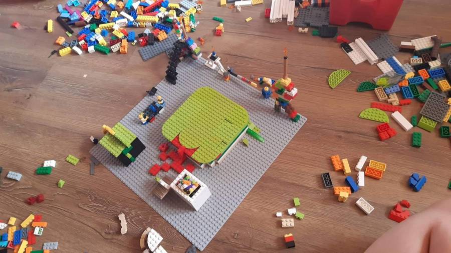 LEGO torta fesztivál