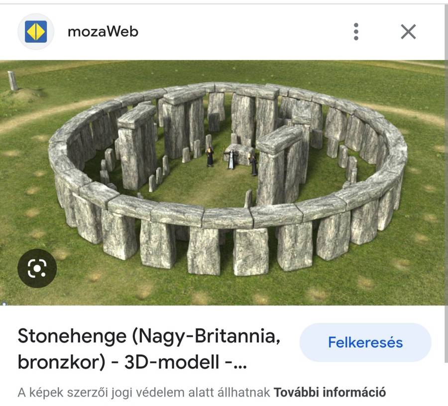 Rekonstrúált Stonehenge 