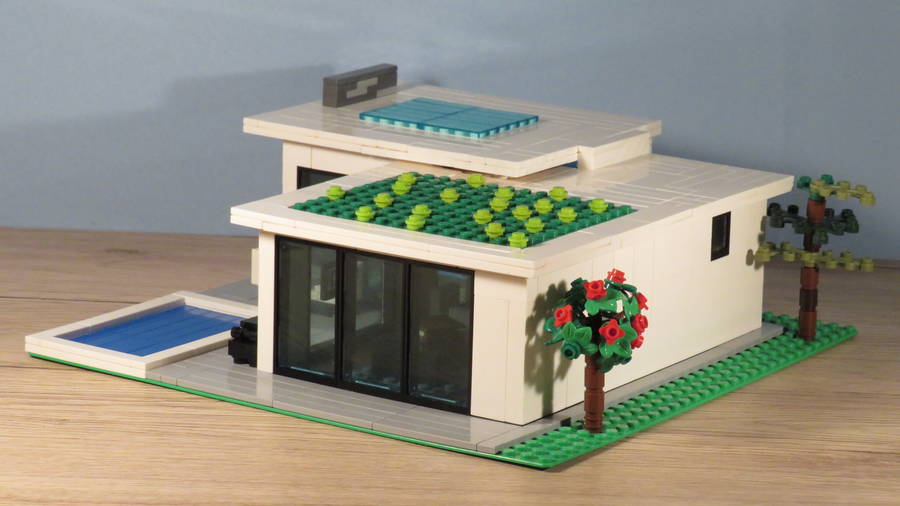 Kis modern környezetbarát ház – Megoldások próbálgatása