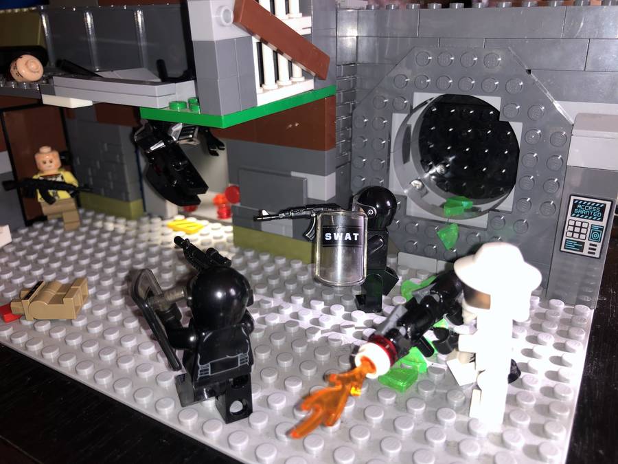 Lego Alien- Katasztrófa a laborban