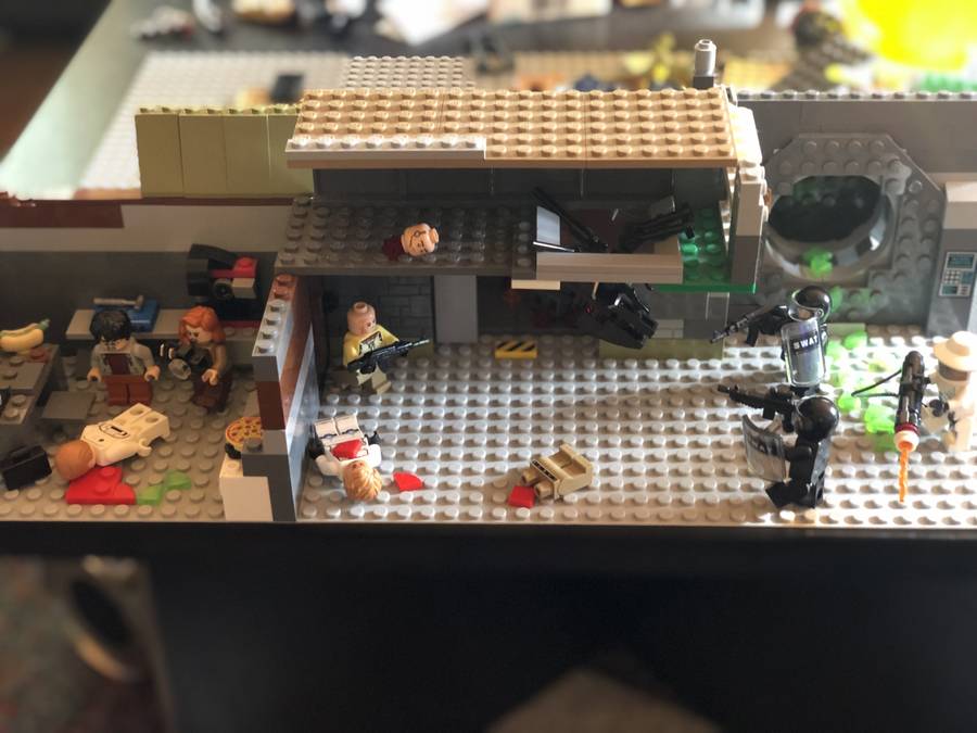 Lego Alien- Katasztrófa a laborban