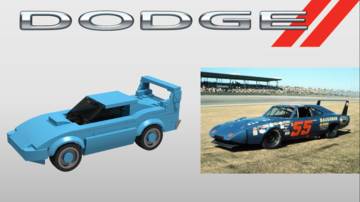 Dodge Charger Daytona - Speed Champions MOC