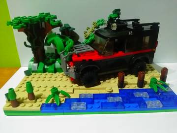 Off Road Egy Klasszikussal - Lego MOCs