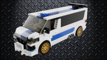 2018 Ford Transit Custom Sport - Speed Champions MOC