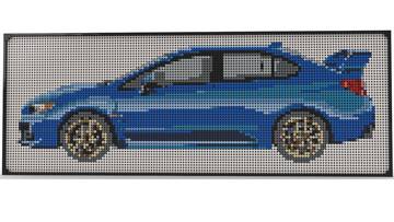 Subaru WRX Sti - LEGO Art