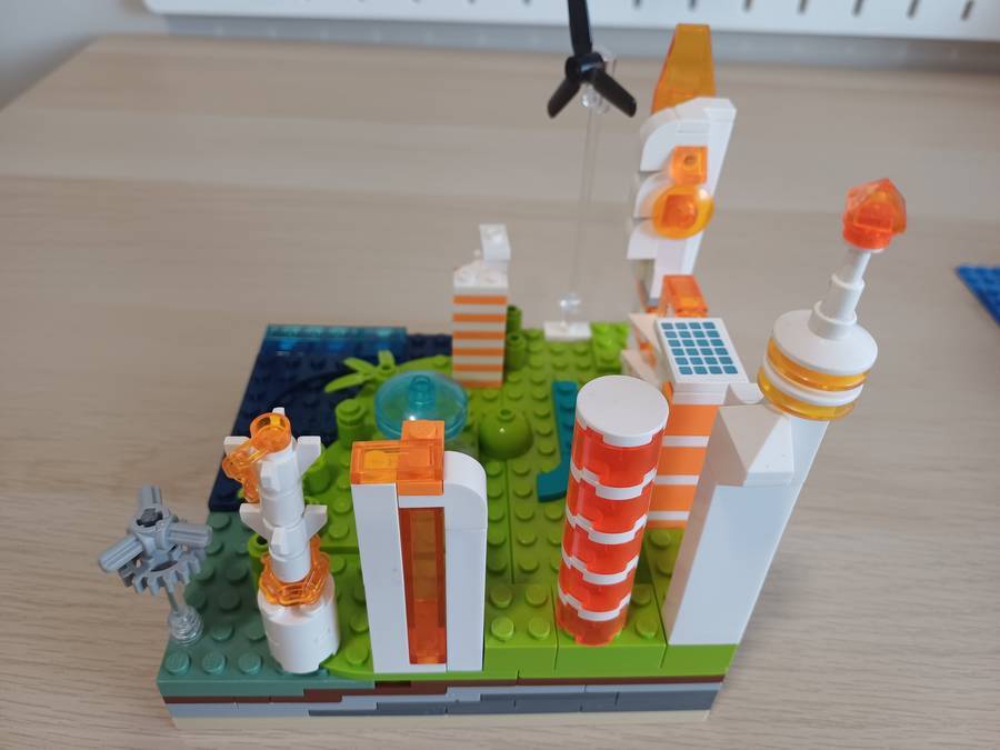 Modern city