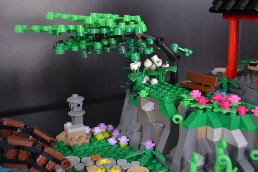 Az én Lego virágos kertem