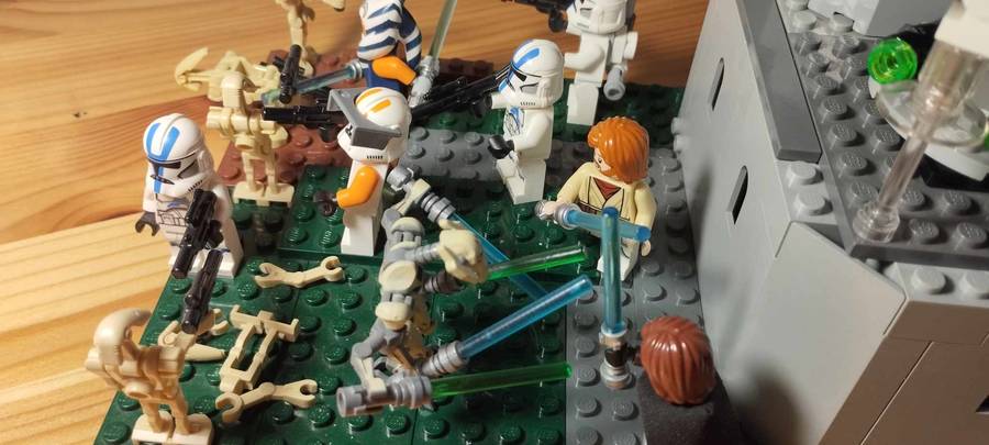 Star wars köztársasági bázis védelme