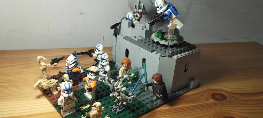 Star wars köztársasági bázis védelme