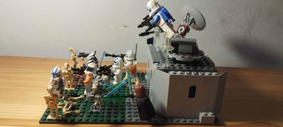 Star wars köztársasági bázis védelme