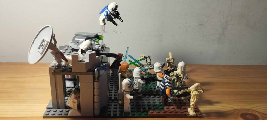 Star wars köztársasági bázis védelme