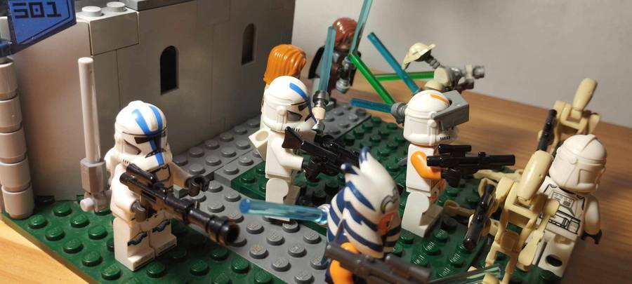 Star wars köztársasági bázis védelme