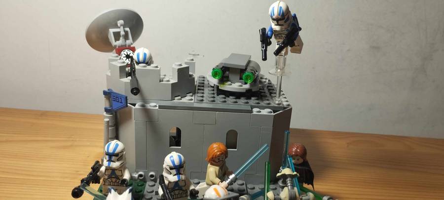 Star wars köztársasági bázis védelme