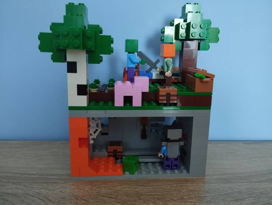 Minecraft, bánya és farm 