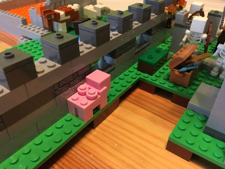 Minecraft MOC13: Az Erőd egyik része