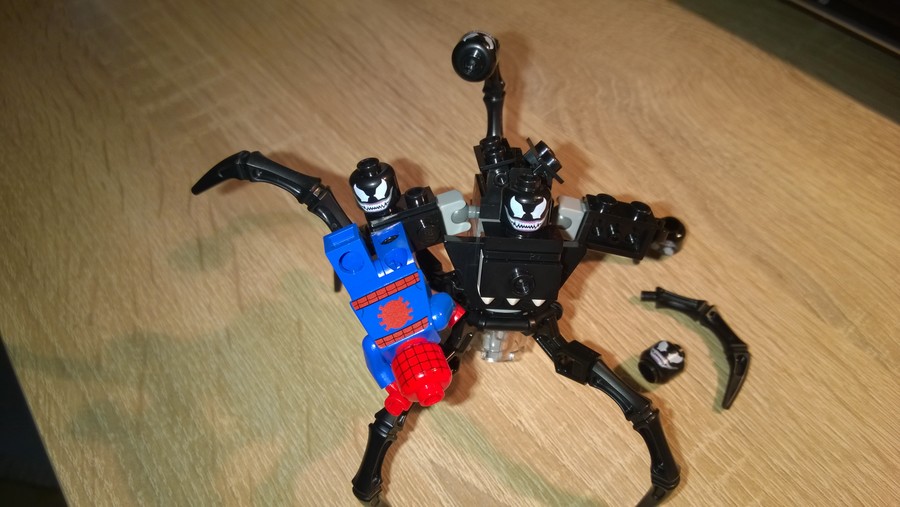 Spider-man vs. The Venom Symbiote