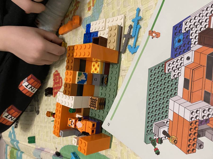 Minecraft A rókaházikó