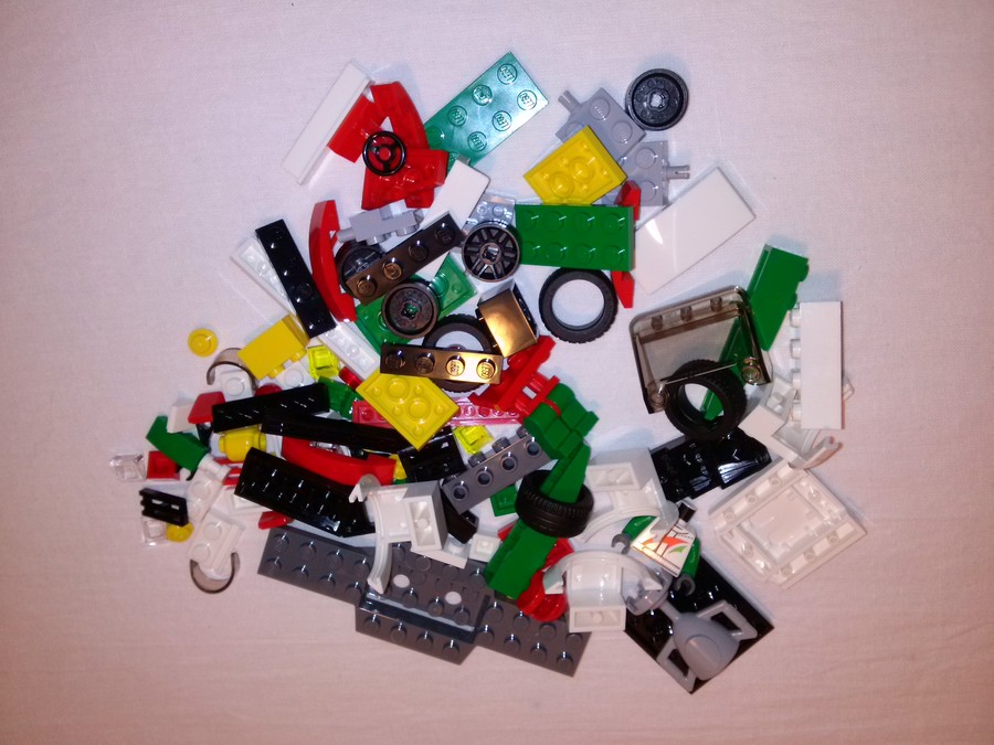LEGO Versenyautó