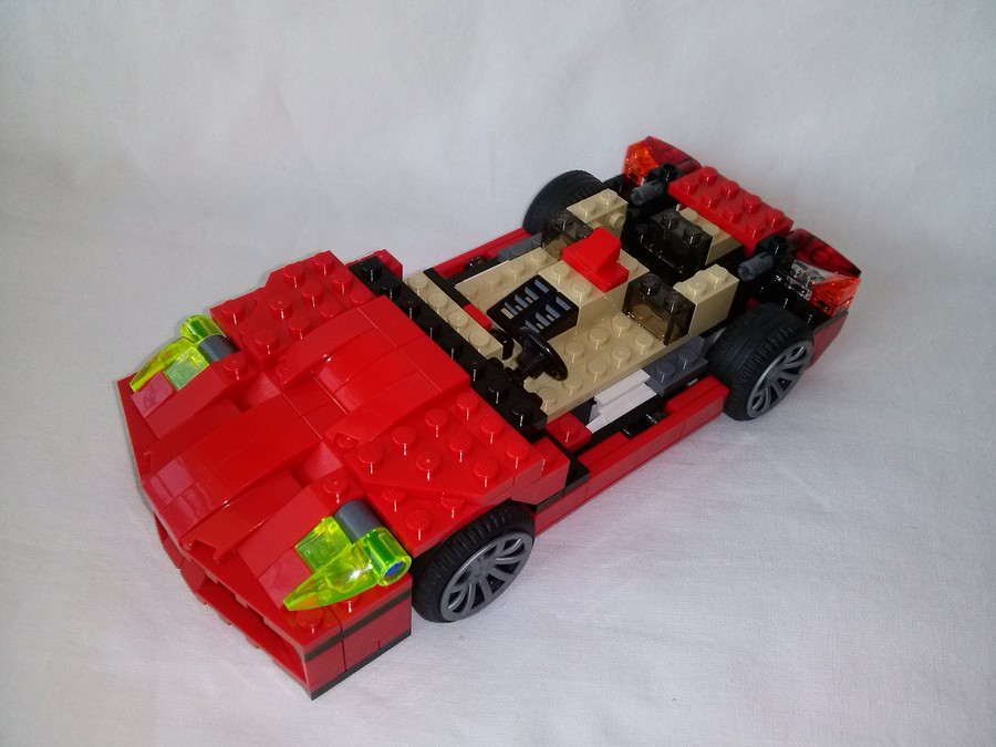 LEGO 31024 Piros Cabrio