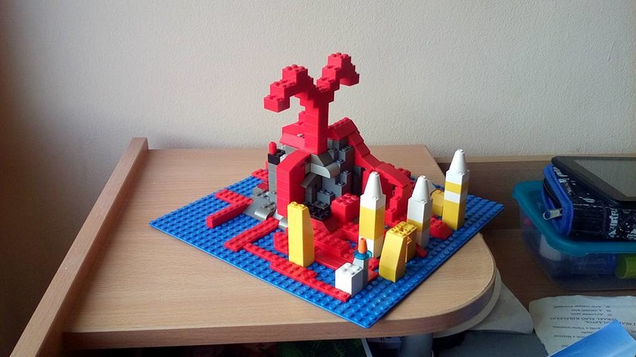 Lego city vulkánia
