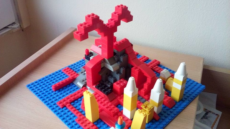 Lego city vulkánia
