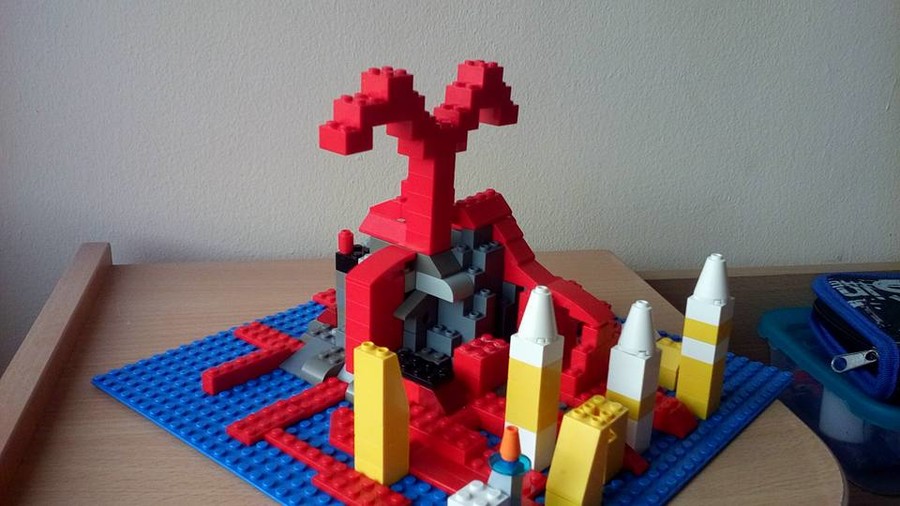 Lego city vulkánia