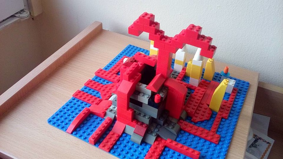 Lego city vulkánia