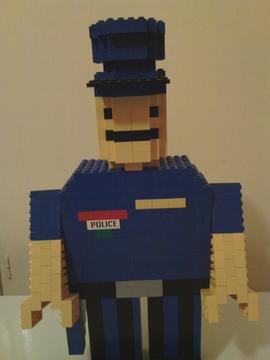 Lego rendőr