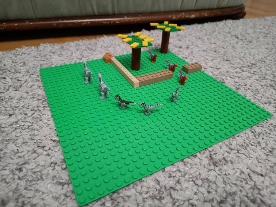 Gyoktaréj és a gallimimuszok futása