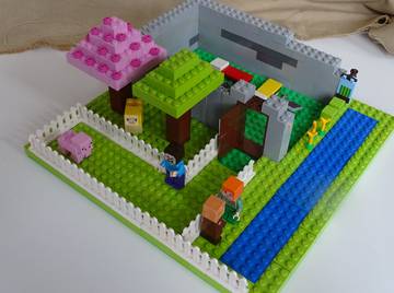 Egy nap a Minecraft farmon