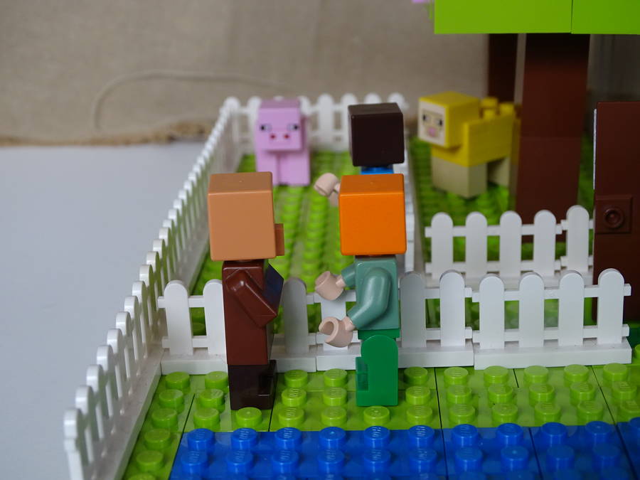 Egy nap a Minecraft farmon