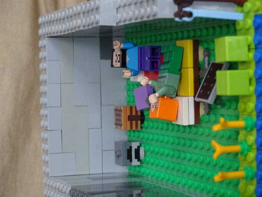 Egy nap a Minecraft farmon