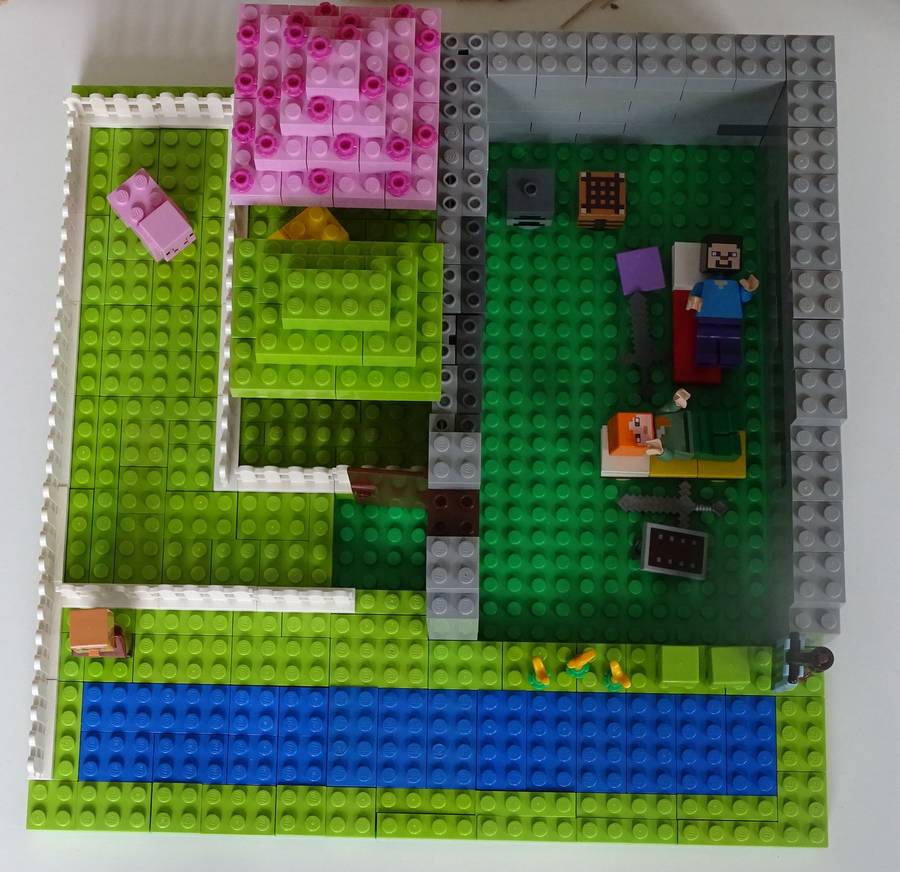 Egy nap a Minecraft farmon