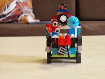 Miniatűr guruló lego széf