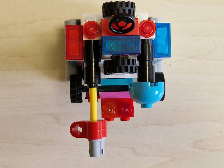 Miniatűr guruló lego széf