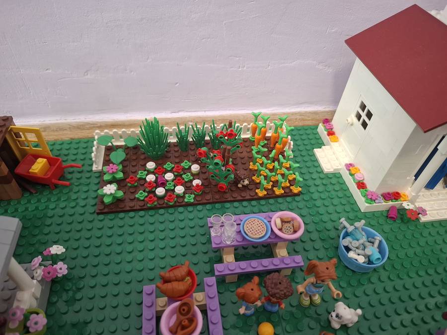 Locsolkodás a faluban