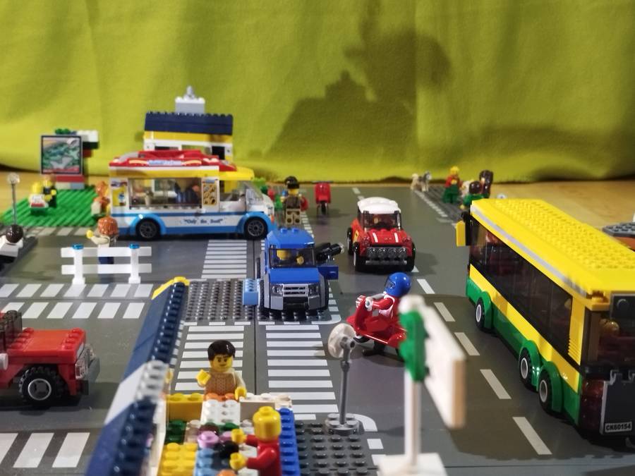 Lego város mozgalmai