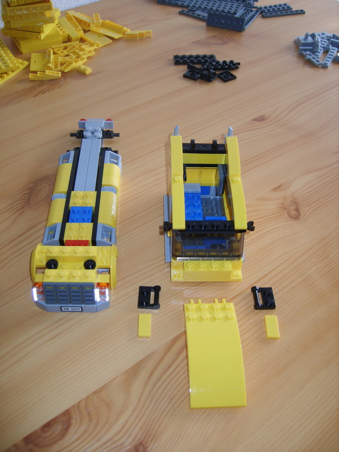 A Nagy Sárga LEGO Kamion