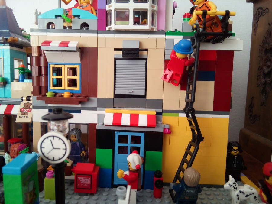Lego városkám