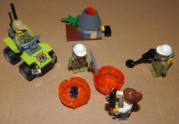 Lego City - Vulkán kezdőkészlet
