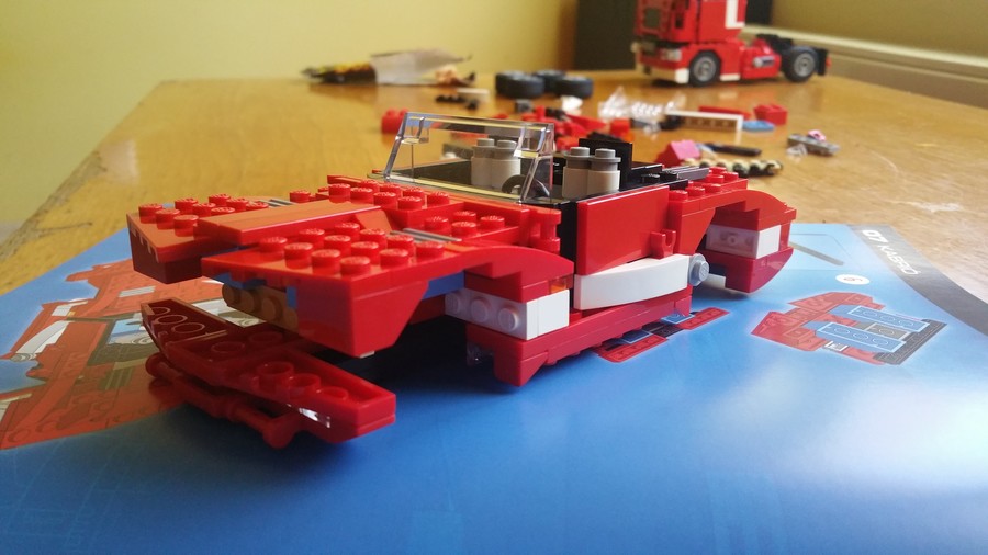 LEGO építők könyve kabrió