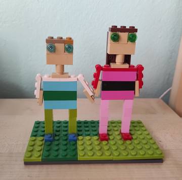 Néhány Lego dekorációnk